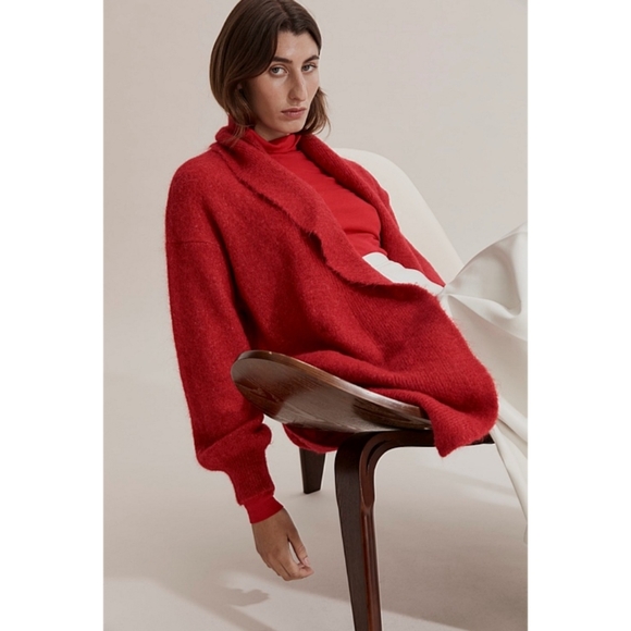 Country Road Sweaters - Country Road Red Women's Cardigan